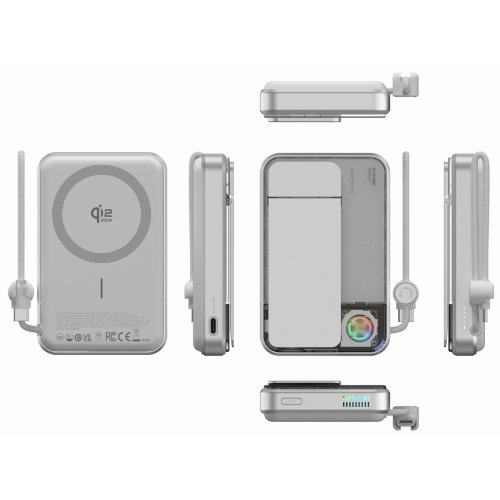 Powerbank SHARGE ICEMAG 3 10000mAh 35W (YDD-SG-HW-JF3CX-BAI) White купити в Україні | Telemart фото