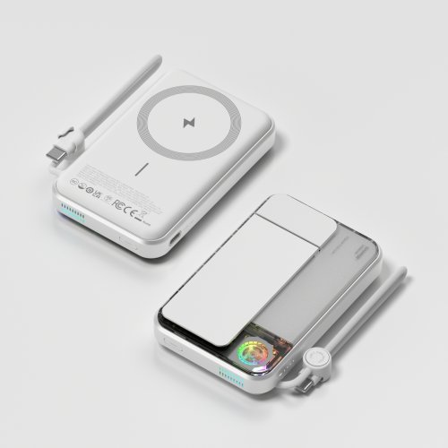 Powerbank SHARGE ICEMAG 3 10000mAh 35W (YDD-SG-HW-JF3CX-BAI) White купити в Україні | Telemart фото