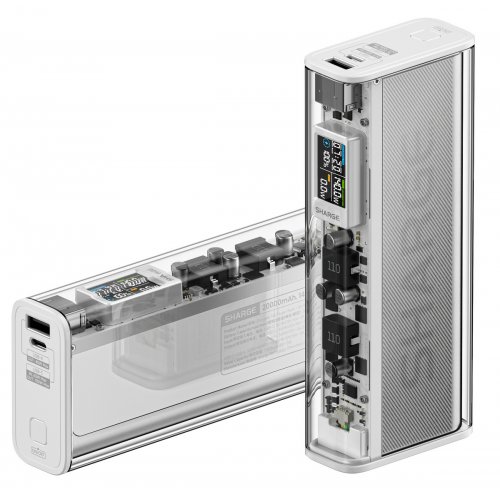 Powerbank SHARGE Shargeek 140 20000mAh 140W (YDD-SG-140-YIN) Silver/Gray купити в Україні | Telemart фото