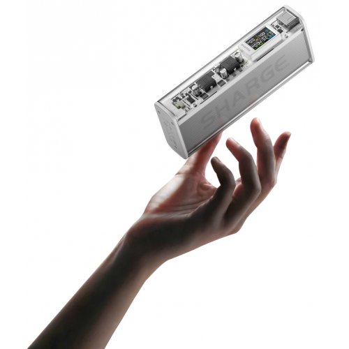 Powerbank SHARGE Shargeek 140 20000mAh 140W (YDD-SG-140-YIN) Silver/Gray купити в Україні | Telemart фото