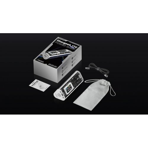 Powerbank SHARGE Shargeek 170 24000mAh 170W (YDD-SG-170-SBLJ-BAI) White купити в Україні | Telemart фото