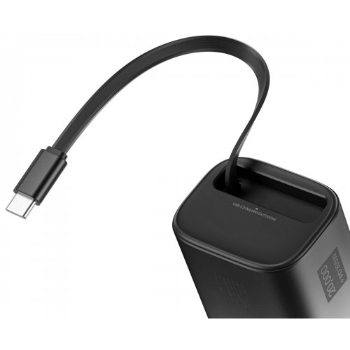 Powerbank SHARGE Retractable 165 20000mAh 165W (YDD-SG-E4SSX-HEI) Space Gray купить в Украине | Telemart фото