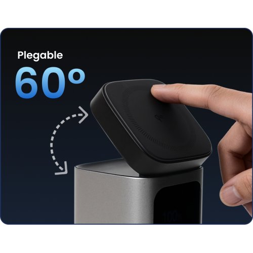 Powerbank SHARGE StandMag 15000 15000mAh 115W (YDD-SG-E5CXEHY-HEI) Space Gray купить в Украине | Telemart фото