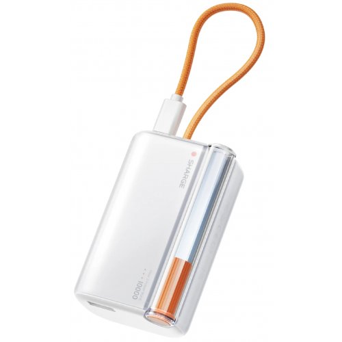 Powerbank SHARGE Flow 3 10000mAh 45W (YDD-SG-SX3-BAI) White купити в Україні | Telemart фото