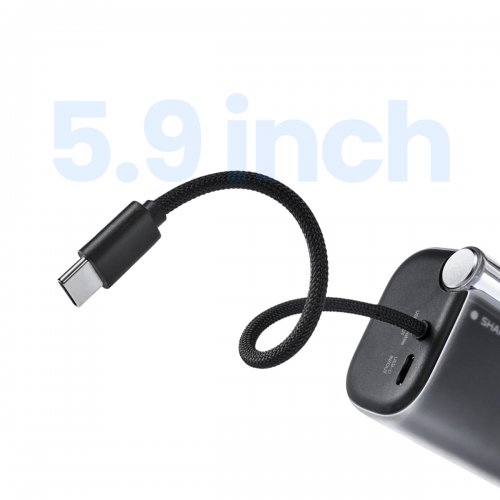 Powerbank SHARGE Flow 3 10000mAh 45W (YDD-SG-SX3-HEI) Black купити в Україні | Telemart фото