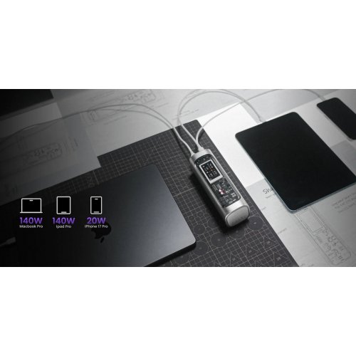 Powerbank SHARGE Shargeek 300 24000mAh 300W (YDD-SG-300-CJ-YIN) Silver купить в Украине | Telemart фото