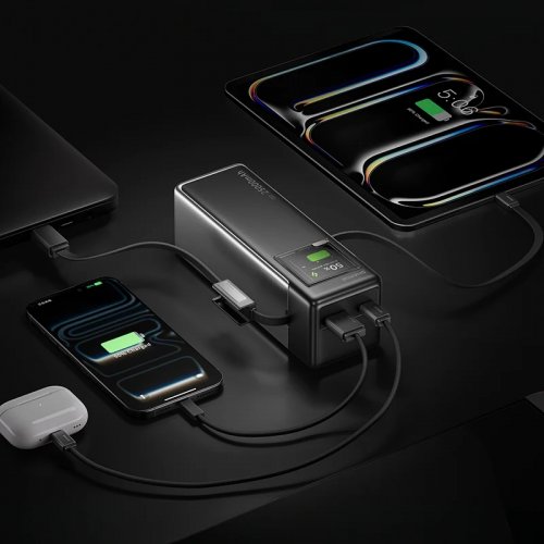 Powerbank SHARGE Hyper Tower 170 25000mAh 170W (YDD-SG-170-YDCC-HEI) Black купити в Україні | Telemart фото