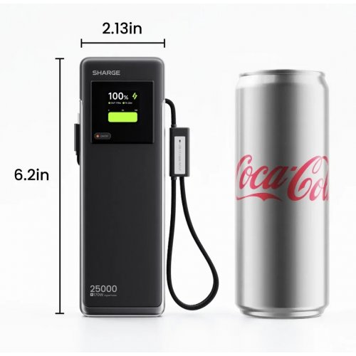 Powerbank SHARGE Hyper Tower 170 25000mAh 170W (YDD-SG-170-YDCC-BAI) White купити в Україні | Telemart фото