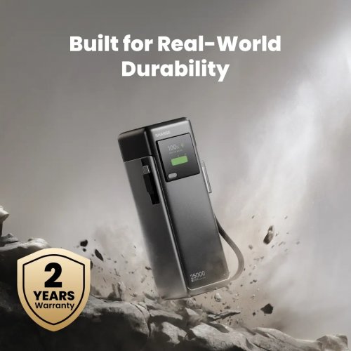 Powerbank SHARGE Hyper Tower 170 25000mAh 170W (YDD-SG-170-YDCC-BAI) White купити в Україні | Telemart фото