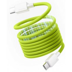 Кабель SHARGE MagLoop USB Type-C to USB Type-C 240W 1.5m (CDX-SJ-1.5M240W-CXKW-LV) Green