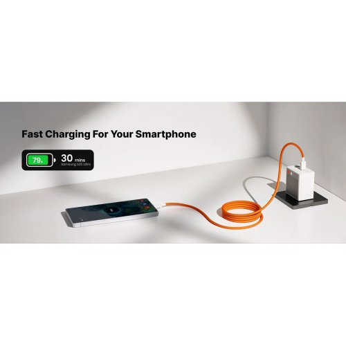 Кабель SHARGE MagLoop USB Type-C to USB Type-C 240W 1.5m (CDX-SJ-1.5M240W-CXKW-LV) Green купить в Украине | Telemart фото