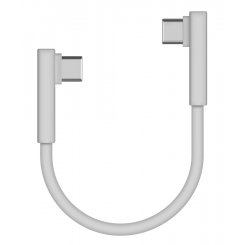 Кабель SHARGE L-Shaped USB Type-C to USB Type-C 240W 0.18m (YPH-SG-WTX-SPPLUS-BAI) White