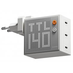 Сетевое зарядное устройство SHARGE GaN Pixel 140W (CDT-SG-140-EUR-DZP-BAI) White