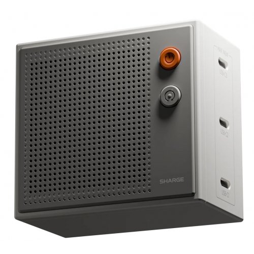 Мережевий зарядний пристрій SHARGE GaN Pixel 140W (CDT-SG-140-EUR-DZP-BAI) White купити в Україні | Telemart фото