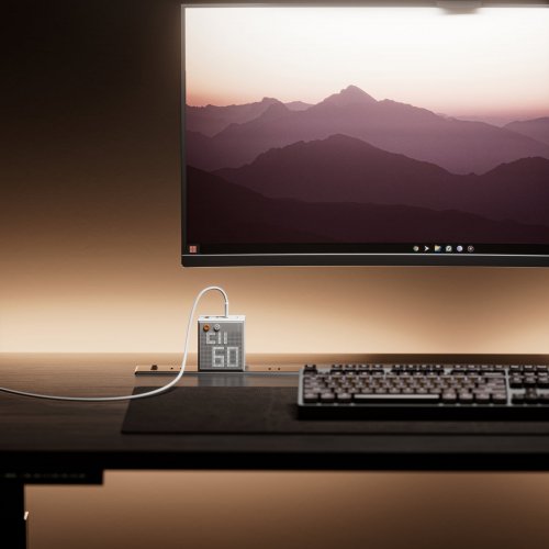 Мережевий зарядний пристрій SHARGE GaN Pixel 140W (CDT-SG-140-EUR-DZP-BAI) White купити в Україні | Telemart фото
