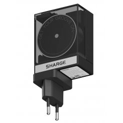 Сетевое зарядное устройство SHARGE Retractable 65W (CDT-SG-65-EUR-CP-HEI) Black