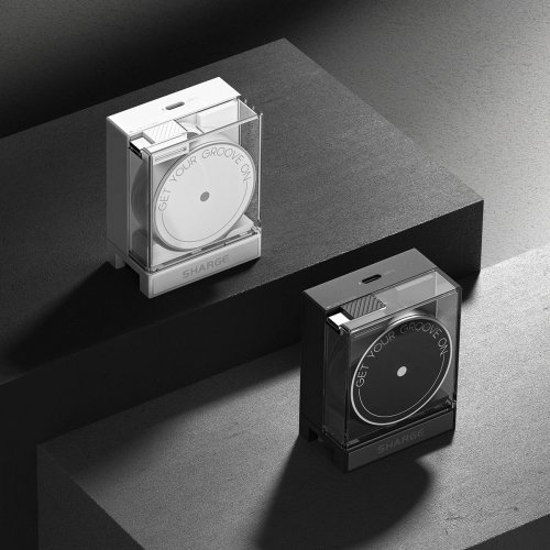 Сетевое зарядное устройство SHARGE Retractable 65W (CDT-SG-65-EUR-CP-HEI) Black купить в Украине | Telemart фото