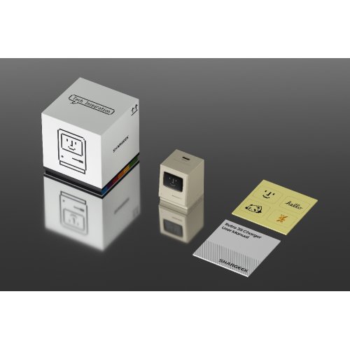 Мережевий зарядний пристрій SHARGE Retro 35W (CDT-SJ-35-1C-T4f-MI) Grey купити в Україні | Telemart фото