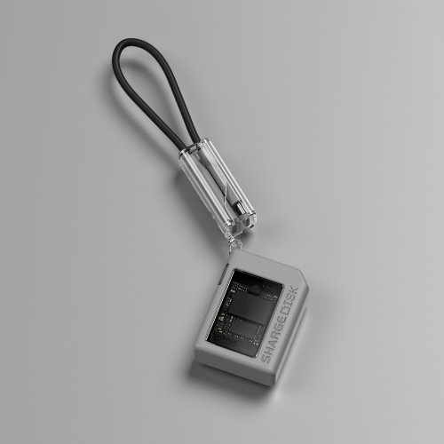 Внешний карман SHARGE Disk M.2 SSD NVME Enclosure USB Type-C (YPH-SG-TZB-SSD-HUI) Gray купить в Украине | Telemart фото