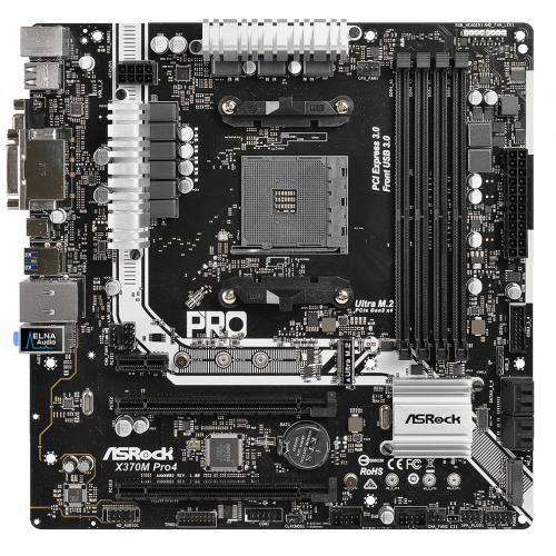Photo Motherboard AsRock X370M PRO4 (sAM4, AMD X370)