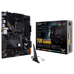Уцінка материнська плата Asus TUF GAMING B550-PLUS II WIFI (sAM4, B550) (Розкрита упаковка, 898440)