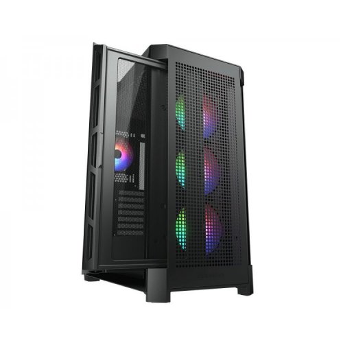 Уценка корпус Cougar Airface Pro RGB без БП Black (Вскрытая упаковка, 898443) купить в Украине | Telemart фото