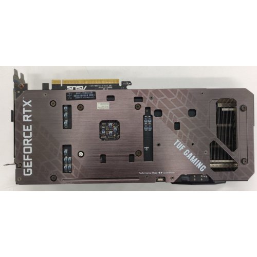 Відеокарта Asus TUF GeForce RTX 3060 Gaming OC 12288MB (TUF-RTX3060-O12G-V2-GAMING) (Відновлено продавцем, 898499) купити в Україні | Telemart фото