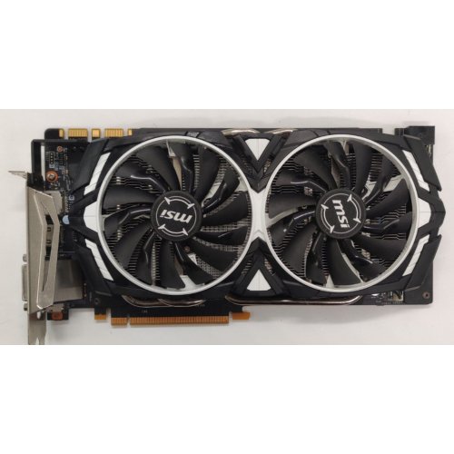 Відеокарта MSI GeForce GTX 1070 ARMOR OC 8192MB (GTX 1070 ARMOR 8G OC) (Відновлено продавцем, 898502) купити в Україні | Telemart фото