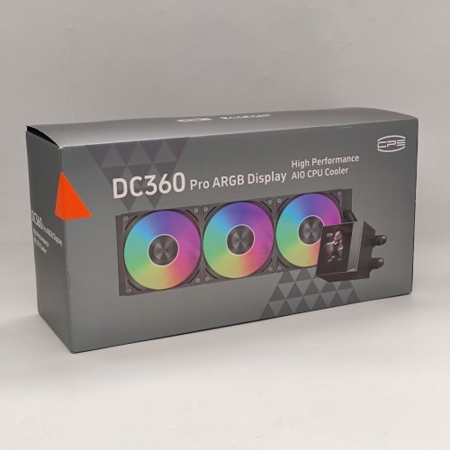 Готовая сво PCCooler DC360 Pro ARGB Display Black (Восстановлено продавцом, 898503) купить в Украине | Telemart фото