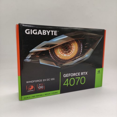 Відеокарта Gigabyte GeForce RTX 4070 WINDFORCE 2X OC 12228MB (GV-N4070WF2OC-12GD) (Відновлено продавцем, 898504) купити в Україні | Telemart фото