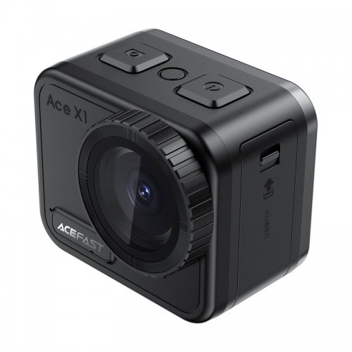 Екшн-камера Acefast X1 4K Waterproof Action Camera (6974316285816) Black купити в Україні | Telemart фото
