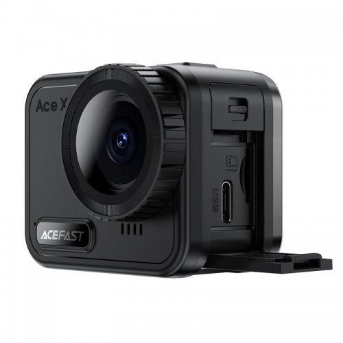 Екшн-камера Acefast X1 4K Waterproof Action Camera (6974316285816) Black купити в Україні | Telemart фото