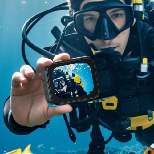 Екшн-камера Acefast X1 4K Waterproof Action Camera (6974316285816) Black купити в Україні | Telemart фото