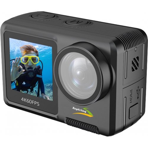 Екшн-камера Aspiring Repeat 4 Ultra HD 4K Dual Screen (86ASZE21PB) купити в Україні | Telemart фото