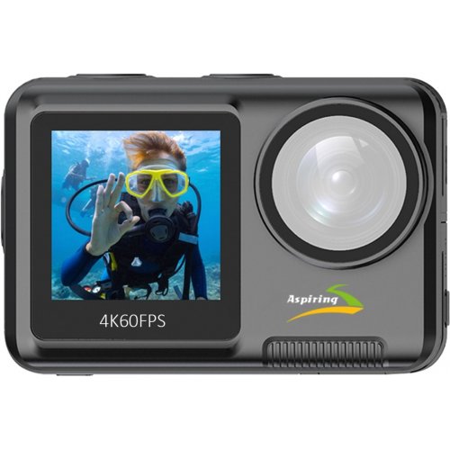 Екшн-камера Aspiring Repeat 4 Ultra HD 4K Dual Screen (86ASZE21PB) купити в Україні | Telemart фото