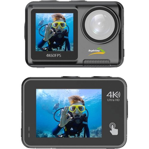 Екшн-камера Aspiring Repeat 4 Ultra HD 4K Dual Screen (86ASZE21PB) купити в Україні | Telemart фото