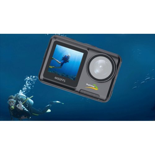 Екшн-камера Aspiring Repeat 4 Ultra HD 4K Dual Screen (86ASZE21PB) купити в Україні | Telemart фото