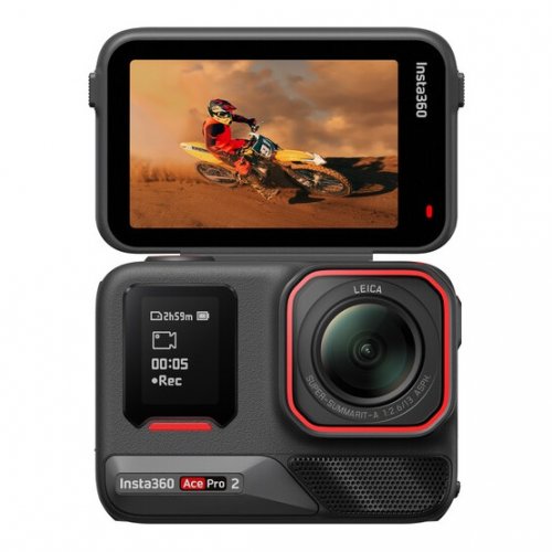 Екшн-камера Insta360 Ace Pro 2 Dual Battery Bundle Black купити в Україні | Telemart фото