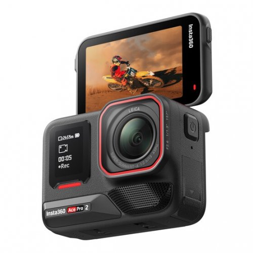 Екшн-камера Insta360 Ace Pro 2 Dual Battery Bundle Black купити в Україні | Telemart фото