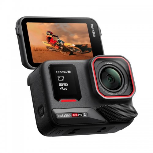 Екшн-камера Insta360 Ace Pro 2 Dual Battery Xplorer Bundle Dark Gray купити в Україні | Telemart фото