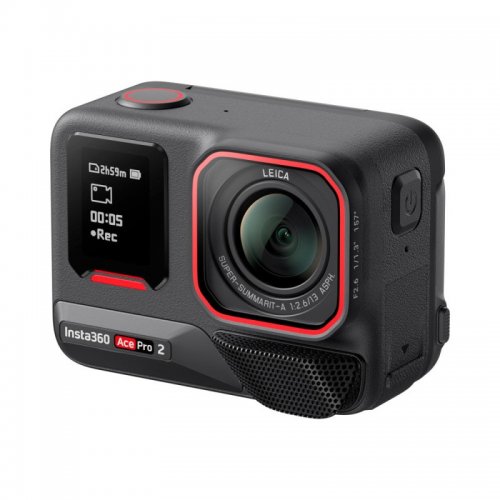 Екшн-камера Insta360 Ace Pro 2 Dual Battery Xplorer Bundle Dark Gray купити в Україні | Telemart фото
