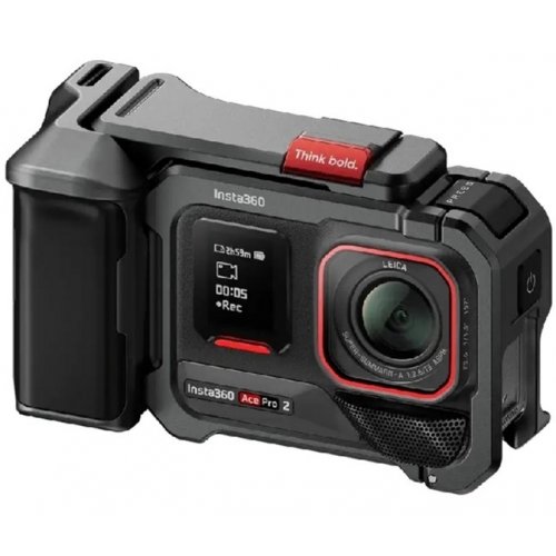 Екшн-камера Insta360 Ace Pro 2 Dual Battery Xplorer Bundle HK Store Edition Dark Gray купити в Україні | Telemart фото