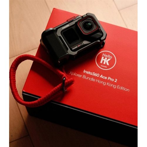 Екшн-камера Insta360 Ace Pro 2 Dual Battery Xplorer Bundle HK Store Edition Dark Gray купити в Україні | Telemart фото