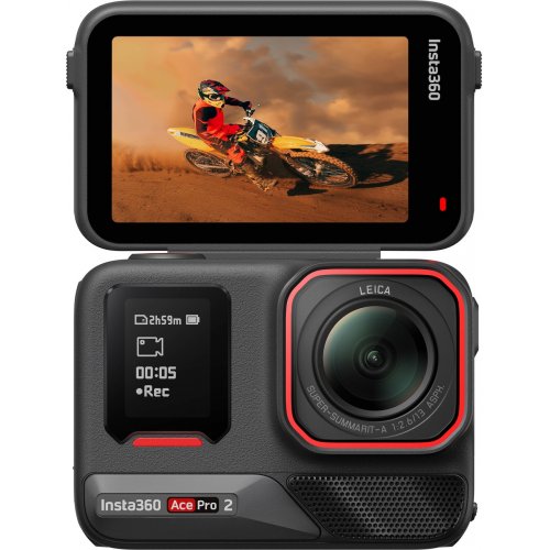 Екшн-камера Insta360 Ace Pro 2 Standard Bundle Black купити в Україні | Telemart фото