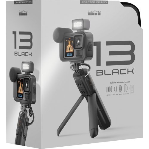 Екшн-камера GoPro HERO13 Creator Edition (CHDFB-131-EU) Black купити в Україні | Telemart фото