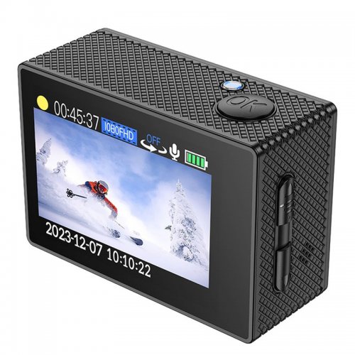 Екшн-камера Hoco DV100 Sports Camera Black купити в Україні | Telemart фото