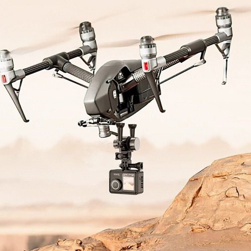 Екшн-камера Hoco DV101 Dual Color Screen Sports Camera Black купити в Україні | Telemart фото