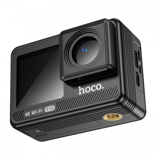 Екшн-камера Hoco DV102 4K Anti-Shake Sports Camera Black купити в Україні | Telemart фото