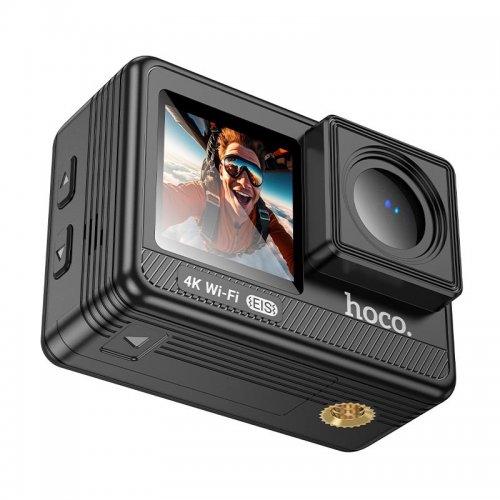Екшн-камера Hoco DV102 4K Anti-Shake Sports Camera Black купити в Україні | Telemart фото