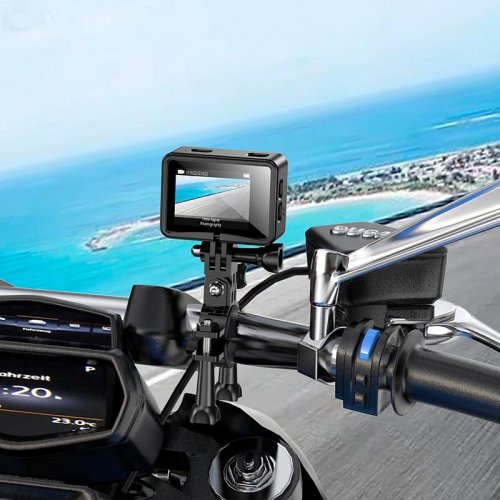Екшн-камера Hoco DV102 4K Anti-Shake Sports Camera Black купити в Україні | Telemart фото